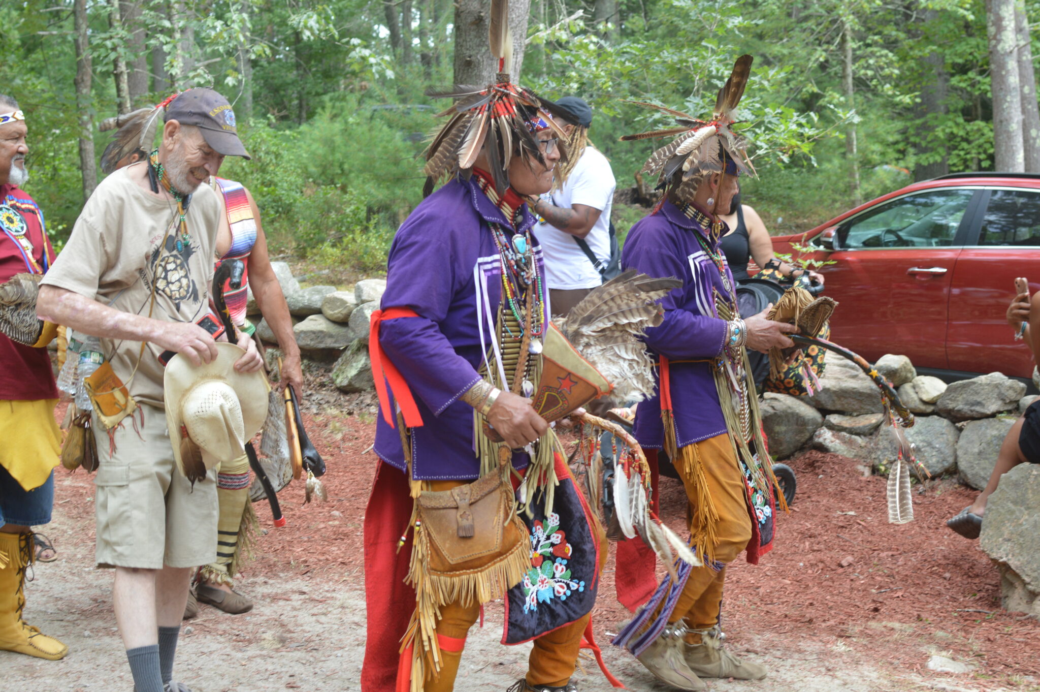 Narragansett Tribe 347th August Pow wow Rhode Island In Color