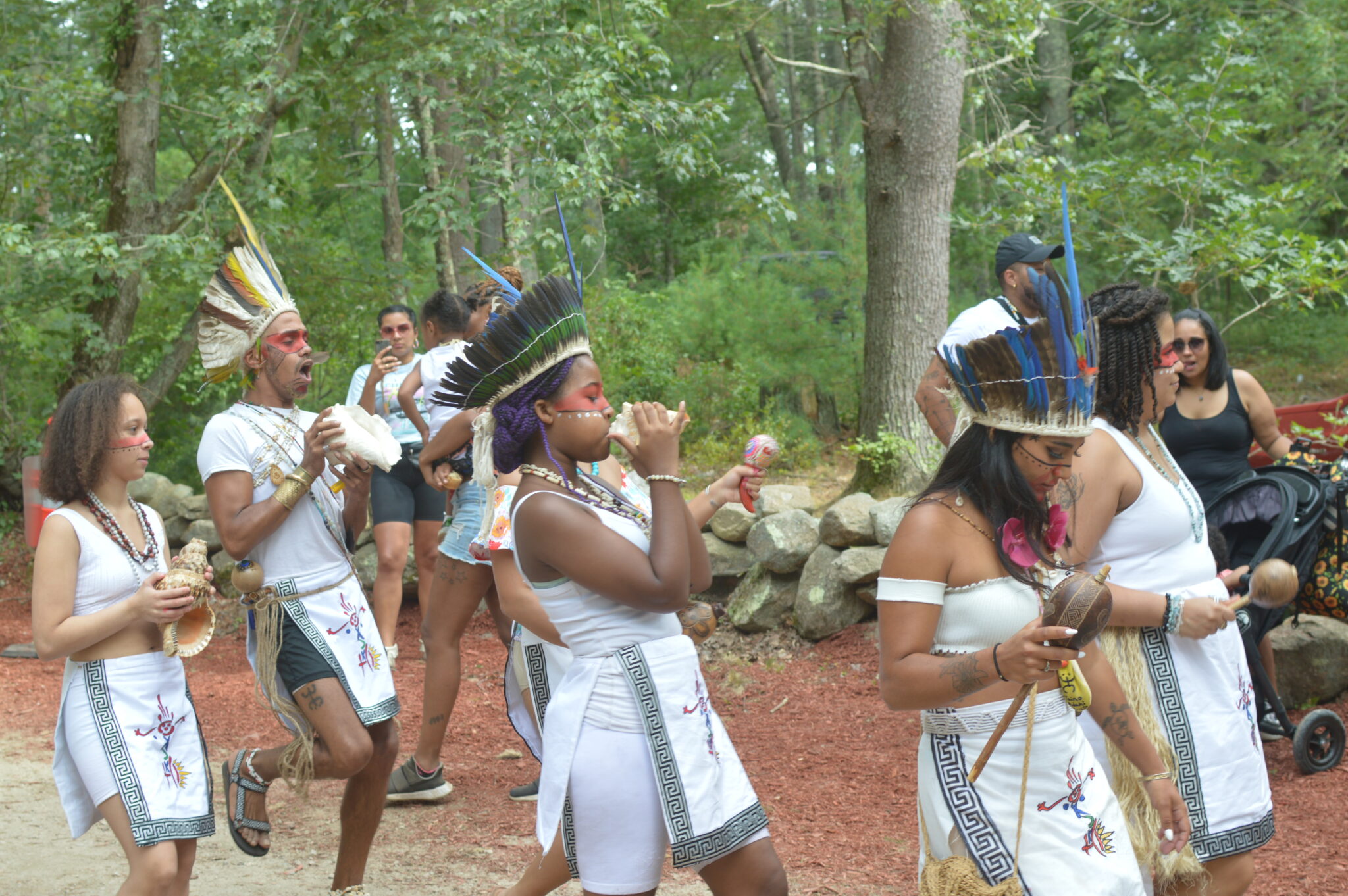 Narragansett Tribe 347th August Pow wow Rhode Island In Color