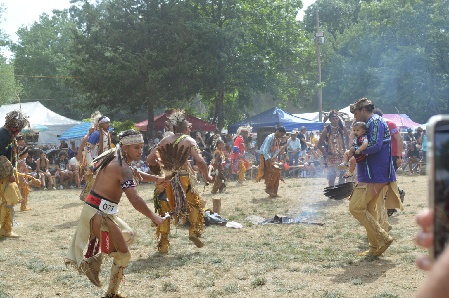 Narragansett Tribe 347th August Pow wow Rhode Island In Color