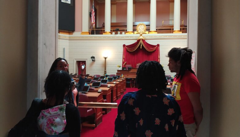 File image of a State House tour in Rhode Island.