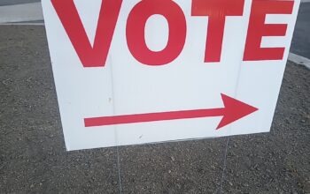 Vote sign