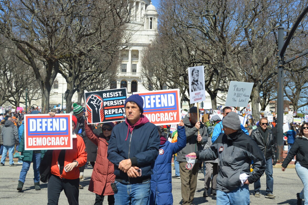 Photos: Rhode Island ‘No Kings’ protest on March 28 