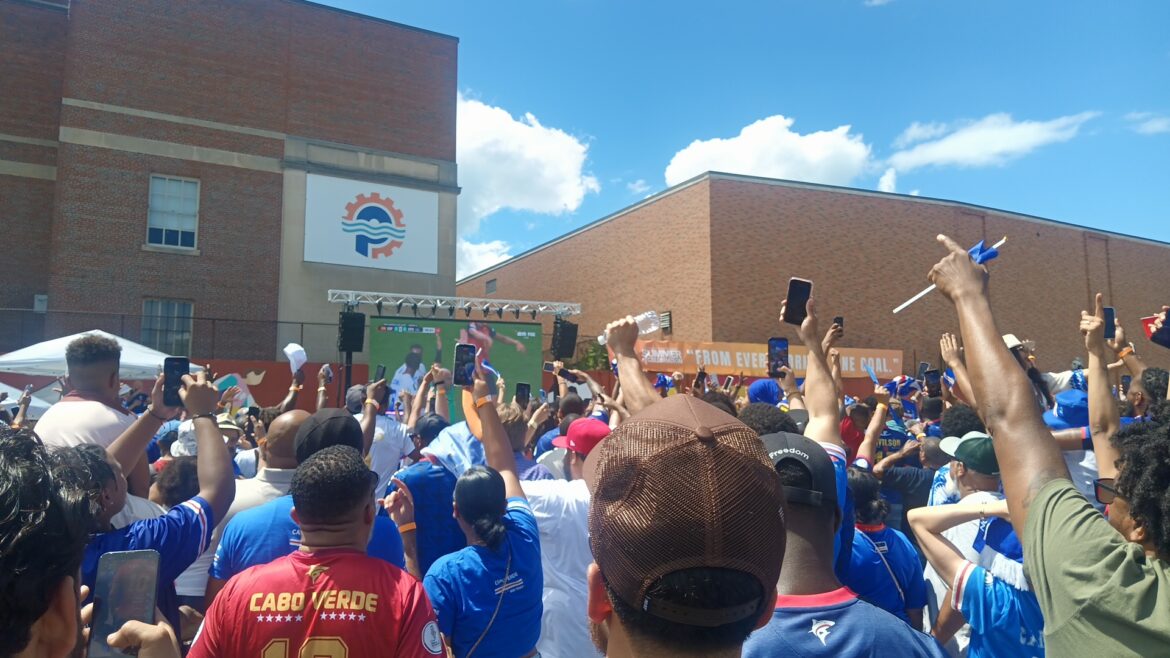 Cape Verde fans in Pawtucket celebrate draw against powerhouse Spain in World Cup