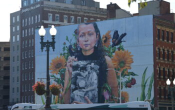 "Still Here" by Artist Gaia. (Photo by Rhode Island In Color)